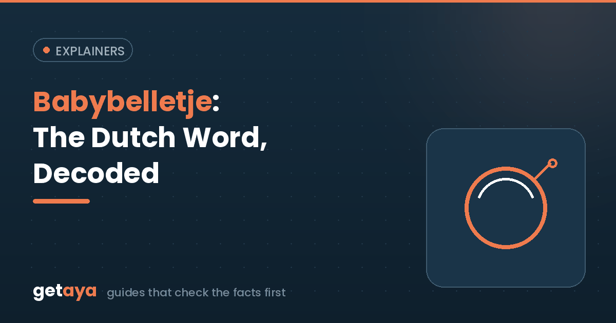Babybelletje: What the Dutch Diminutive Actually Means (Cheese Included)
