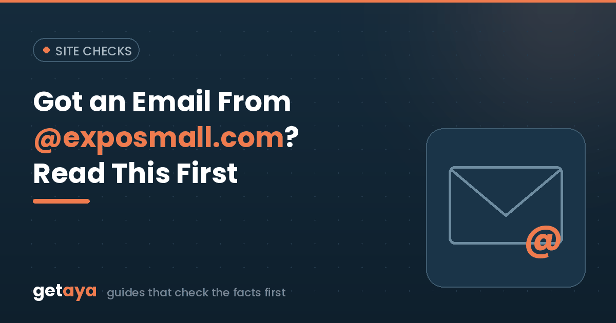 Got an Email From @exposmall.com or @phonedeck.net? Read This First